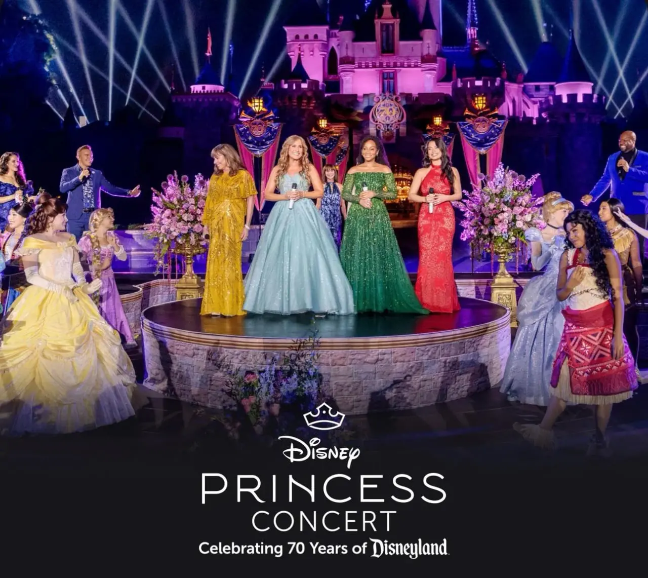 《迪士尼公主音乐会：庆祝迪士尼乐园70周年》：梦幻开启！与公主们共度欢乐奇妙的70周年庆典